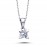 14k White Gold G Color 0.23 Carat Diamond Solitaire Necklace 2010006 14k White Gold G Color 0.23 Carat Diamond Solitaire Necklace 2010006