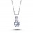 14k White Gold 0.40 Carat Diamond Solitaire Necklace 2010008 14k White Gold 0.40 Carat Diamond Solitaire Necklace 2010008