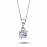 14k White Gold 0.30 Carat Diamond Solitaire Necklace 2010010 14k White Gold 0.30 Carat Diamond Solitaire Necklace 2010010