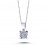 14k White Gold 0,50 Carat Solitaire Look Diamond Necklace 2020001 14k White Gold 0,50 Carat Solitaire Look Diamond Necklace 2020001