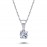 14k White Gold 0.23 Carat Diamond Solitaire Necklace 2030016 14k White Gold 0.23 Carat Diamond Solitaire Necklace 2030016