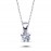 14k White Gold 0.25 Carat Diamond Solitaire Necklace 2040002 14k White Gold 0.25 Carat Diamond Solitaire Necklace 2040002