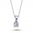 14k White Gold 0.23 Carat Diamond Solitaire Necklace 2040005 14k White Gold 0.23 Carat Diamond Solitaire Necklace 2040005