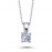 14k White Gold 0.32 Carat Diamond Solitaire Necklace 2040010 14k White Gold 0.32 Carat Diamond Solitaire Necklace 2040010