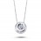 14k White Gold 0.20 Carat Diamond Solitaire Necklace 2060002 14k White Gold 0.20 Carat Diamond Solitaire Necklace 2060002