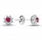 14k White Gold Diamond Ruby Anturaj Earrings 3030021 14k White Gold Diamond Ruby Anturaj Earrings 3030021