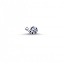 18k White Gold 0.03 Carat Diamond Studded 5040003