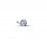 18k White Gold 0.07 Carat Diamond Studded 5040004