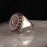 Agate Stone 925 Sterling Silver Ring