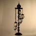 Authentic 5-Piece Filigree Domed Mosaic Floor Lamp Helix