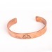 Lotus Flower Copper Bracelet