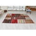 Mid-Century Turkish Patchwork Wool Kilim Rug 1990s