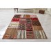 Mid-Century Turkish Patchwork Wool Kilim Rug 1990s