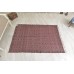 Vintage Turkish Minimalistic Woolen Carpet with Geometric Pattern 1950s