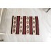 Authentic Vintage Konya Cicim Embroidred Kilim Rug 1950s