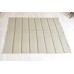 Vintage Turkish Minimalistic Striped Woolen Carpet 1980s