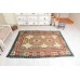 Vintage Turkish Erzurum Kilim Rug 1940s