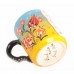 Mug Colored Herbal Pattern