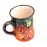 Mug Colored Herbal Pattern