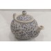 Teapot Golden Horn Patterned 