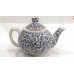 Teapot Golden Horn Patterned 