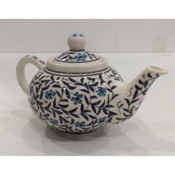 Teapot with Carnation Pattern