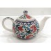 Teapot Colorful Herbal Patterned