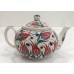 Teapot Colorful Herbal Patterned