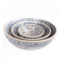 Bowl Golden Horn Patterned