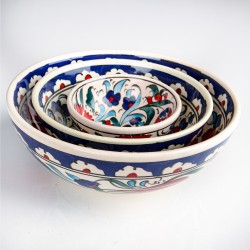 Bowl Colorful Herbal Pattern