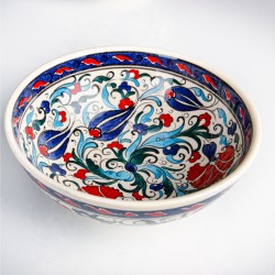 Bowl Colorful Herbal Pattern