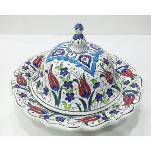 30 cm Rice Bowl Colorful Herbal Pattern