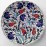 25 cm Plate Colorful Herbal Pattern 25 cm Plate Colorful Herbal Pattern