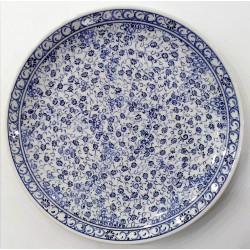 25 cm Plate Golden Horn Patterned