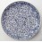 25 cm Plate Golden Horn Patterned