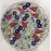 25 cm Plate Colorful Herbal Pattern