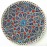 25 cm Plate Color Star-Pass Patterned 25 cm Plate Color Star-Pass Patterned