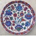 30 cm Plate Colorful Herbal Pattern