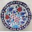 30 cm Plate Colorful Herbal Pattern