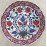 30 cm Plate Colorful Herbal Pattern