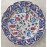 30 cm Plate Colorful Herbal Pattern