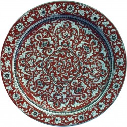 40 cm Plate Special Rumi Pattern