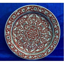 40 cm Plate Special Rumi Pattern