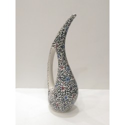 20 cm Swan Vase with Herbal Pattern