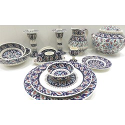 77 Pieces Hand Decorated Dinner Set